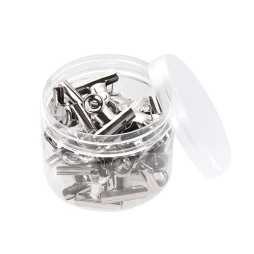 WEKAMOS 30 Stück Teiliges Runde Metall binder Clips Schwarze Büroklammern mit Starker Haltekraft für Tägliche Nutzung Wichtige Dokumentenorganisation Langlebige Stahlklammern WEKAMOS 30 Stück Teiliges Runde Metall binder Clips Schwarze Büroklammern mit Starker Haltekraft für Tägliche Nutzung Wichtige Dokumentenorganisation Langlebige Stahlklammern von WEKAMOS
