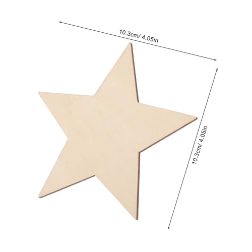 WEKAMOS 30 Stück Teiliges Unbehandelte Holzsterne für Basteln DIY Handliche Holzdekorationen für Familienaktivitäten Weihnachtsornamente und Kreative Kunstprojekte WEKAMOS 30 Stück Teiliges Unbehandelte Holzsterne für Basteln DIY Handliche Holzdekorationen für Familienaktivitäten Weihnachtsornamente und Kreative Kunstprojekte von WEKAMOS
