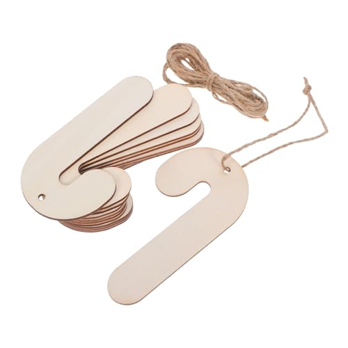 WEKAMOS 30 Stück Teiliges Weihnachts Holzanhänger Glatten Unbearbeiteten Holzscheiben Blanke Candy Cane Deko zum Bemalen Leichte Diy Holzstreifen mit Aufhängeschnur für Festliche WEKAMOS 30 Stück Teiliges Weihnachts Holzanhänger Glatten Unbearbeiteten Holzscheiben Blanke Candy Cane Deko zum Bemalen Leichte Diy Holzstreifen mit Aufhängeschnur für Festliche von WEKAMOS