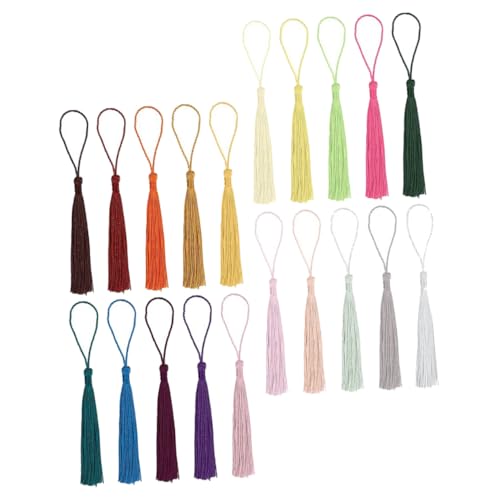 WEKAMOS 300 Stück Bunte Quasten Handgemachte Tasseln für Lesezeichen Taschen Vorhänge und DIY Projekte für Kreative Bastelarbeiten und Dekoration WEKAMOS 300 Stück Bunte Quasten Handgemachte Tasseln für Lesezeichen Taschen Vorhänge und DIY Projekte für Kreative Bastelarbeiten und Dekoration von WEKAMOS