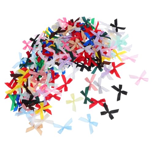WEKAMOS 300 Stück Mini bandschleifen aus Buntem Satinband Kleine Schleifen für Haaraccessoires Schmuckverpackung Bastelprojekte Party Hochzeitsdekorationen Vielseitig Einsetzbar WEKAMOS 300 Stück Mini bandschleifen aus Buntem Satinband Kleine Schleifen für Haaraccessoires Schmuckverpackung Bastelprojekte Party Hochzeitsdekorationen Vielseitig Einsetzbar von WEKAMOS