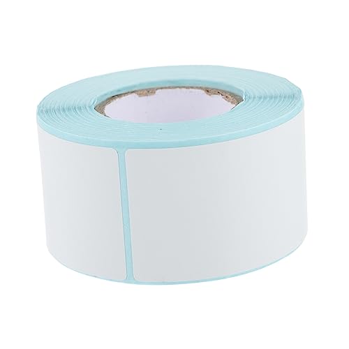 WEKAMOS 300 Stück Selbstklebende Etikettenrolle Thermopapier für Preise Namensschilder Adressetiketten Vielseitig Einsetzbar für Zuhause und Büro von WEKAMOS