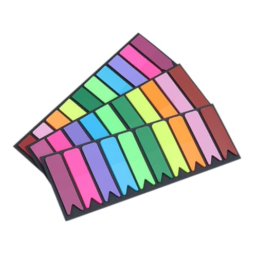 WEKAMOS 300 Stück Teiliges Selbstklebende Transparente Page Marker mit Richtung Streifen Fischschwanz design Portable Haftnotizen für Schule Büro und Studium Wasserfeste Farbige WEKAMOS 300 Stück Teiliges Selbstklebende Transparente Page Marker mit Richtung Streifen Fischschwanz design Portable Haftnotizen für Schule Büro und Studium Wasserfeste Farbige von WEKAMOS