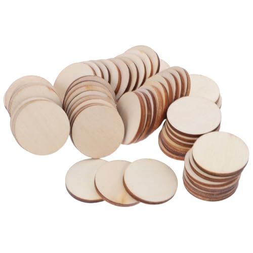 WEKAMOS 300 Stück Unbehandelte Holzscheiben Rund Blank Holzscheiben Zum Basteln Malen Heimdekoration Diy Handwerk Kunstbedarf Multipurpose Holzkreise WEKAMOS 300 Stück Unbehandelte Holzscheiben Rund Blank Holzscheiben Zum Basteln Malen Heimdekoration Diy Handwerk Kunstbedarf Multipurpose Holzkreise von WEKAMOS