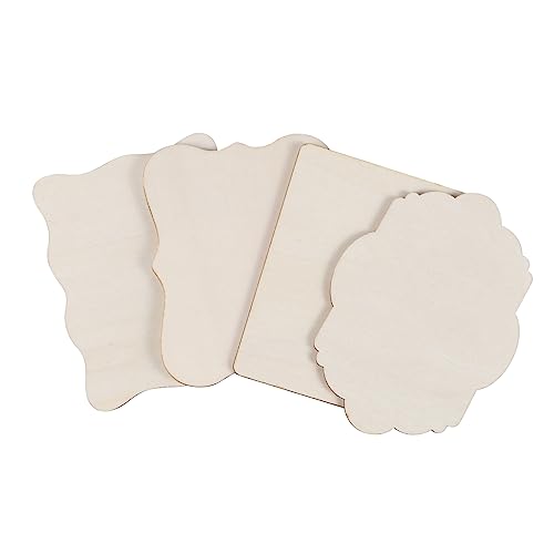 WEKAMOS 32 Stück Teiliges DIY Holzdekor aus Naturbelassenen Unregelmäßigen Holzscheiben zum Bemalen und Basteln für Garten Hochzeit und Weihnachtsdeko WEKAMOS 32 Stück Teiliges DIY Holzdekor aus Naturbelassenen Unregelmäßigen Holzscheiben zum Bemalen und Basteln für Garten Hochzeit und Weihnachtsdeko von WEKAMOS