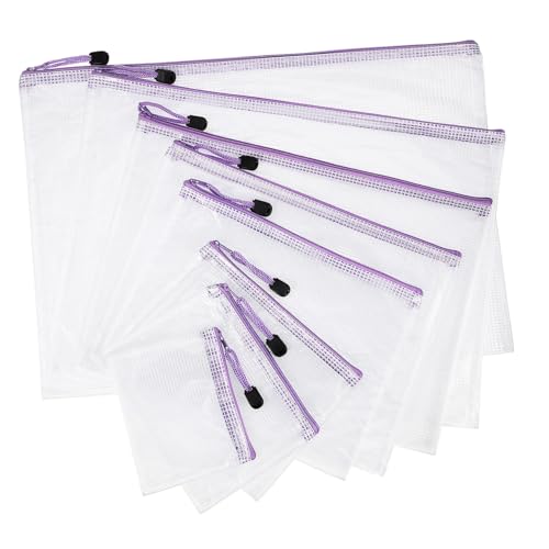 WEKAMOS 32 Stück Teiliges Transparente Mesh Zipper Beutel mit Robustem Reißverschluss Leichte Tragbare Dokumenten Organizer für Reise Büro und Aufbewahrung Kleiner Gegenstände WEKAMOS 32 Stück Teiliges Transparente Mesh Zipper Beutel mit Robustem Reißverschluss Leichte Tragbare Dokumenten Organizer für Reise Büro und Aufbewahrung Kleiner Gegenstände von WEKAMOS