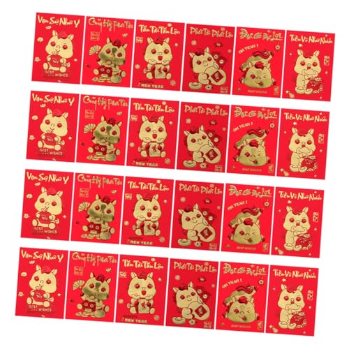WEKAMOS 360 Stück Kreative Rote Umschläge Jahr Des Pferdes mit Vietnamesischem Text für Lunar Year Spring Festival Packets Robuste Hong Bao für Vietnamesische Neujahrsfeiern WEKAMOS 360 Stück Kreative Rote Umschläge Jahr Des Pferdes mit Vietnamesischem Text für Lunar Year Spring Festival Packets Robuste Hong Bao für Vietnamesische Neujahrsfeiern von WEKAMOS