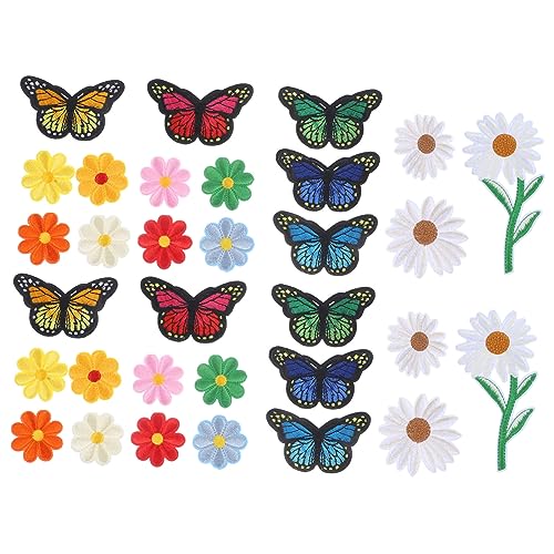 WEKAMOS 39Stücke Teiliges Bügelfähiger Schmetterlings und Patches Hochwertige Stickerei für Kleidung DIY Projekte und Kostümzubehör Langlebig und Hautfreundlich WEKAMOS 39Stücke Teiliges Bügelfähiger Schmetterlings und Patches Hochwertige Stickerei für Kleidung DIY Projekte und Kostümzubehör Langlebig und Hautfreundlich von WEKAMOS