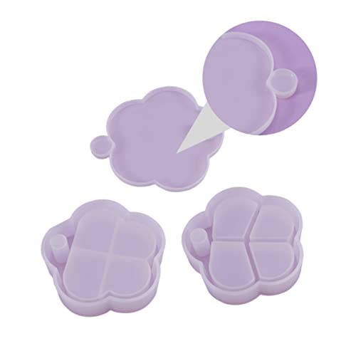 WEKAMOS 3Stücke Silikonformen für DIY Aufbewahrungsboxen Epoxidharz Gießformen Blumenform Multifunktionale für Schmuckherstellung und Bastelarbeiten WEKAMOS 3Stücke Silikonformen für DIY Aufbewahrungsboxen Epoxidharz Gießformen Blumenform Multifunktionale für Schmuckherstellung und Bastelarbeiten von WEKAMOS