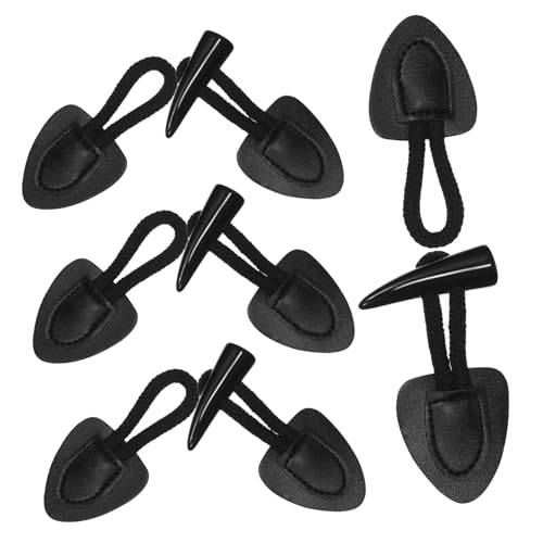WEKAMOS 4 Paare Horn Knebelverschluss Knöpfe Classic Toggle Closure für Mäntel Strickjacken und Pullover Verarbeitung Stilvolle Kleidung Verschlüsse Vielseitig Einsetzbar und Modisch WEKAMOS 4 Paare Horn Knebelverschluss Knöpfe Classic Toggle Closure für Mäntel Strickjacken und Pullover Verarbeitung Stilvolle Kleidung Verschlüsse Vielseitig Einsetzbar und Modisch von WEKAMOS