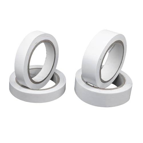 WEKAMOS 4 Rollen Doppelseitiges Klebeband Hochklebend Selbstklebend Klebeband für Basteln Verpacken Reparatur Büro und Scrapbooking WEKAMOS 4 Rollen Doppelseitiges Klebeband Hochklebend Selbstklebend Klebeband für Basteln Verpacken Reparatur Büro und Scrapbooking von WEKAMOS