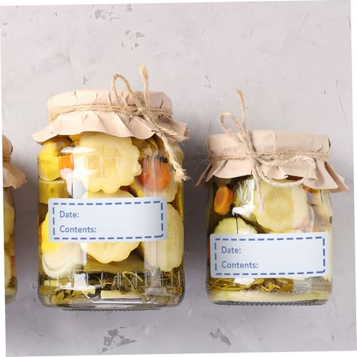 WEKAMOS 4 Rollen Lebensmittel Etiketten Selbstklebend mit Blauen Gefrier und Vorratsdosen Aufklebern Kleine Flaschen Sticker zum Beschriften Praktische und Haltbarkeitslabels für Küche WEKAMOS 4 Rollen Lebensmittel Etiketten Selbstklebend mit Blauen Gefrier und Vorratsdosen Aufklebern Kleine Flaschen Sticker zum Beschriften Praktische und Haltbarkeitslabels für Küche von WEKAMOS
