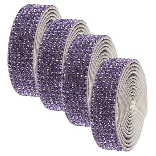 WEKAMOS 4 Rollen Strass applikationen zum Aufbügeln Glitzernde DIY in Traumviolett Breit für Brautgürtel Abendkleider Taillengürtel und Kreative Handarbeiten WEKAMOS 4 Rollen Strass applikationen zum Aufbügeln Glitzernde DIY in Traumviolett Breit für Brautgürtel Abendkleider Taillengürtel und Kreative Handarbeiten von WEKAMOS