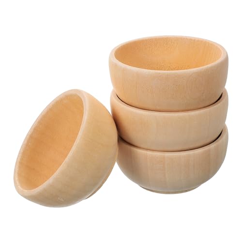 WEKAMOS 4 Sätze Teiliges Holzschalen Set Für Diy Projekte Unfertige Kleine Holzschalen Kreativität Und Fantasie Für Handarbeiten Und Dekoration 4 Stück * 4 WEKAMOS 4 Sätze Teiliges Holzschalen Set Für Diy Projekte Unfertige Kleine Holzschalen Kreativität Und Fantasie Für Handarbeiten Und Dekoration 4 Stück * 4 von WEKAMOS
