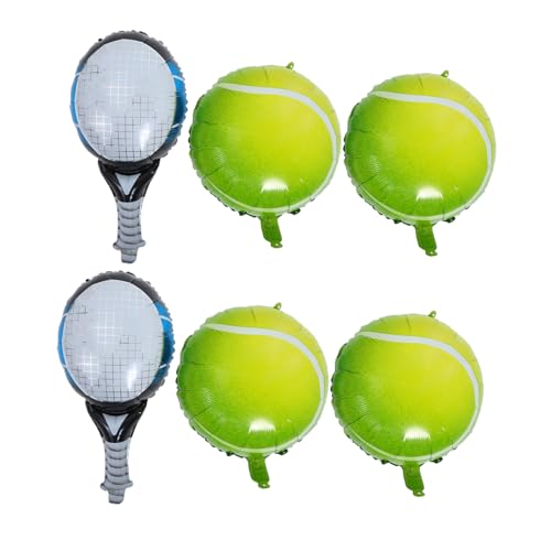 WEKAMOS 4 Stück Aufblasbare Tennisballon Deko Teiliges Grüne Tennisballons Blaue Tennisschläger Folienballons Langlebig Wiederverwendbar Schnelle Montage für Tennis Party Geburtstag WEKAMOS 4 Stück Aufblasbare Tennisballon Deko Teiliges Grüne Tennisballons Blaue Tennisschläger Folienballons Langlebig Wiederverwendbar Schnelle Montage für Tennis Party Geburtstag von WEKAMOS