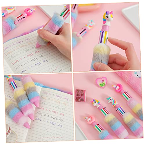 WEKAMOS 4 Stück Bunte Einhorn Kugelschreiber für Pailletten Design Handliche Langlebige Schreibstifte für Schule Basteln Tagebuch und Kreative Geschenke WEKAMOS 4 Stück Bunte Einhorn Kugelschreiber für Pailletten Design Handliche Langlebige Schreibstifte für Schule Basteln Tagebuch und Kreative Geschenke von WEKAMOS