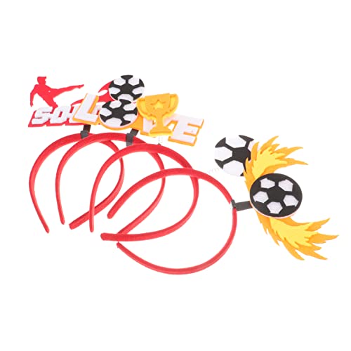 WEKAMOS 4 Stück Fußball-Fan-Stirnband Fußball-Haarreifen Fußballparty Dekoration Fußballzimmerdekor fußball haarband fußball fanartikel Stirnband für Fans dekorative Party-Requisite Abs WEKAMOS 4 Stück Fußball-Fan-Stirnband Fußball-Haarreifen Fußballparty Dekoration Fußballzimmerdekor fußball haarband fußball fanartikel Stirnband für Fans dekorative Party-Requisite Abs von WEKAMOS