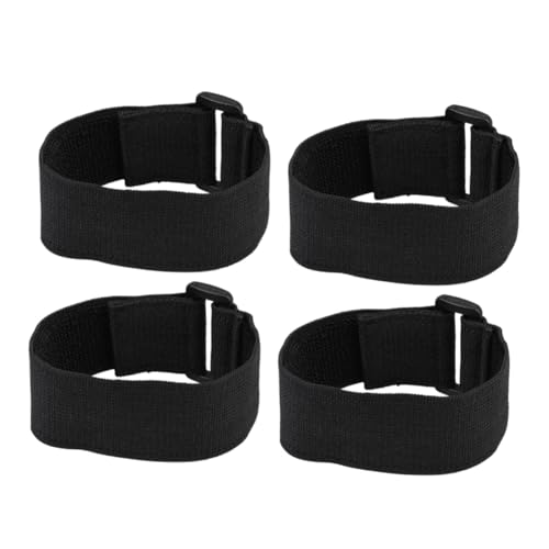 WEKAMOS 4 Stück Klettband Nylon Befestigungsband Strap Wiederverwendbar Strap für Kabelmanagement Haus Büro Organizer Schwarz Multifunktional Bündelung und Fixierung WEKAMOS 4 Stück Klettband Nylon Befestigungsband Strap Wiederverwendbar Strap für Kabelmanagement Haus Büro Organizer Schwarz Multifunktional Bündelung und Fixierung von WEKAMOS