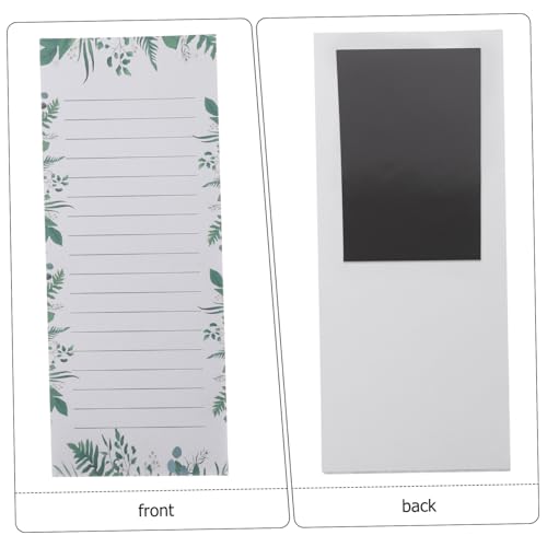 WEKAMOS 4 Stück Magnetische Notizblöcke mit Je Block Magnetisch Haftend Kühlschrank und Whiteboard Praktische Einkaufslisten und Memo Pads für Büro Schule und Zuhause WEKAMOS 4 Stück Magnetische Notizblöcke mit Je Block Magnetisch Haftend Kühlschrank und Whiteboard Praktische Einkaufslisten und Memo Pads für Büro Schule und Zuhause von WEKAMOS