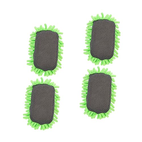 WEKAMOS 4 Stück Mikrofaser Whiteboard Radiergummi Set Ergonomisches Design für Effizientes Löschen Tafel und Whiteboard Wiederverwendbar und Waschbar für Schule und Büro von WEKAMOS