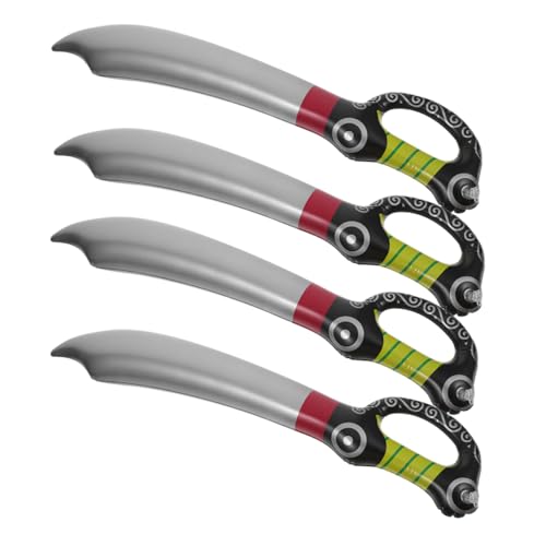 WEKAMOS 4 Stück Piratenballon Aufblasbarer Pirat Sprengschwerter Für Piratenschwert Piratenkostüm Für Kleinkinder Piraten Verkleiden Piratenparty Piratenkostüm Für Pvc WEKAMOS 4 Stück Piratenballon Aufblasbarer Pirat Sprengschwerter Für Piratenschwert Piratenkostüm Für Kleinkinder Piraten Verkleiden Piratenparty Piratenkostüm Für Pvc von WEKAMOS