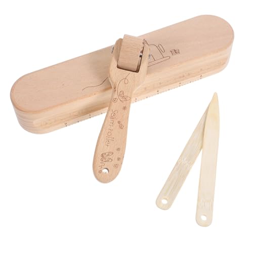 WEKAMOS 4 Stück Tailors Clapper Set Buchenholz Teiliges Nähzubehör für Sanftes Bügeln Quilten und Abflachen von Nähten Stoffschonend für Ihre Nähprojekte WEKAMOS 4 Stück Tailors Clapper Set Buchenholz Teiliges Nähzubehör für Sanftes Bügeln Quilten und Abflachen von Nähten Stoffschonend für Ihre Nähprojekte von WEKAMOS