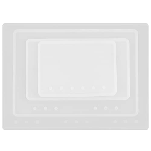 WEKAMOS 4 Stück Teiliges Epoxidharz Silikonform für Kreative DIY Notizbuch Projekte Hochwertige Gießform für Kunstwerke Geeignet für Cover WEKAMOS 4 Stück Teiliges Epoxidharz Silikonform für Kreative DIY Notizbuch Projekte Hochwertige Gießform für Kunstwerke Geeignet für Cover von WEKAMOS