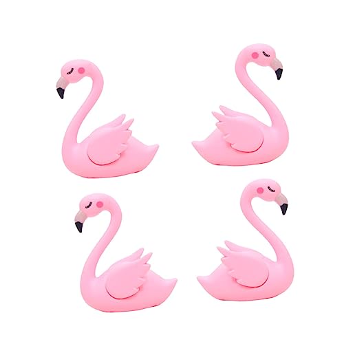 WEKAMOS 4 Stück Teiliges Flamingo Kunststoff mit Flügeln Vielseitige Tortendeko und Autofigur Niedliche Tisch und Wohnraumdekoration für Party und WEKAMOS 4 Stück Teiliges Flamingo Kunststoff mit Flügeln Vielseitige Tortendeko und Autofigur Niedliche Tisch und Wohnraumdekoration für Party und von WEKAMOS
