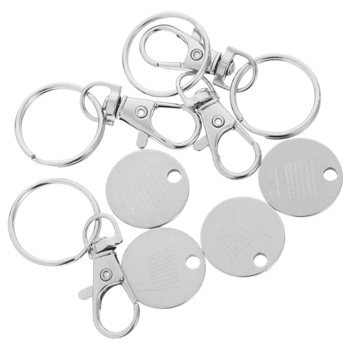 WEKAMOS 4 Stück Teiliges Schlüsselanhänger mit Einkaufswagenchip Langlebig und Multifunktional Einsetzbar für Supermarkt Büro und Zuhause Leicht und Tragbar für Einfachen Zugang WEKAMOS 4 Stück Teiliges Schlüsselanhänger mit Einkaufswagenchip Langlebig und Multifunktional Einsetzbar für Supermarkt Büro und Zuhause Leicht und Tragbar für Einfachen Zugang von WEKAMOS