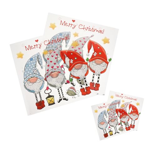WEKAMOS 4 Stück Weihnachtliche Gnome Wärmeübertragungs Patches Teiliges für Kleidung DIY Textil Aufnäher für Jeans Jacken Hüte Rucksäcke und Kissenbezüge Festliche Kleidung Dekoration WEKAMOS 4 Stück Weihnachtliche Gnome Wärmeübertragungs Patches Teiliges für Kleidung DIY Textil Aufnäher für Jeans Jacken Hüte Rucksäcke und Kissenbezüge Festliche Kleidung Dekoration von WEKAMOS