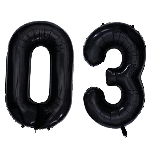 WEKAMOS 40 30 Jubiläumsballons Nummernballons schwarz Schüttgut Hochzeitsdekor Dekorationen Geburtstag luftballons Folienballons Zahlenballons Partyballons WEKAMOS 40 30 Jubiläumsballons Nummernballons schwarz Schüttgut Hochzeitsdekor Dekorationen Geburtstag luftballons Folienballons Zahlenballons Partyballons von WEKAMOS