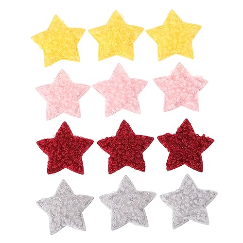 WEKAMOS 40 Stück Fuzzy Stern Patches DIY Applikationen für Kleidung Kreative Bastelmaterialien Vielseitig Einsetzbar für Handarbeiten Puppen Kissen und Mehr Zufällige Zufällige Farbe WEKAMOS 40 Stück Fuzzy Stern Patches DIY Applikationen für Kleidung Kreative Bastelmaterialien Vielseitig Einsetzbar für Handarbeiten Puppen Kissen und Mehr Zufällige Zufällige Farbe von WEKAMOS
