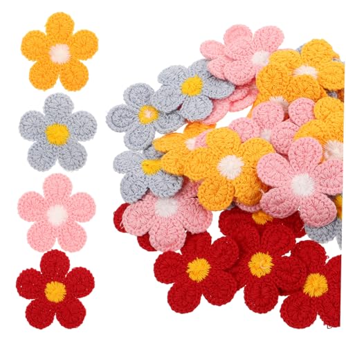 WEKAMOS 40 Stück Gestickte Blumen Applikationen zum Aufnähen Große Bunte Stoffverzierungen für DIY Kleidung Reparatur Jeans Jacken Taschen Nähzubehör Farben WEKAMOS 40 Stück Gestickte Blumen Applikationen zum Aufnähen Große Bunte Stoffverzierungen für DIY Kleidung Reparatur Jeans Jacken Taschen Nähzubehör Farben von WEKAMOS