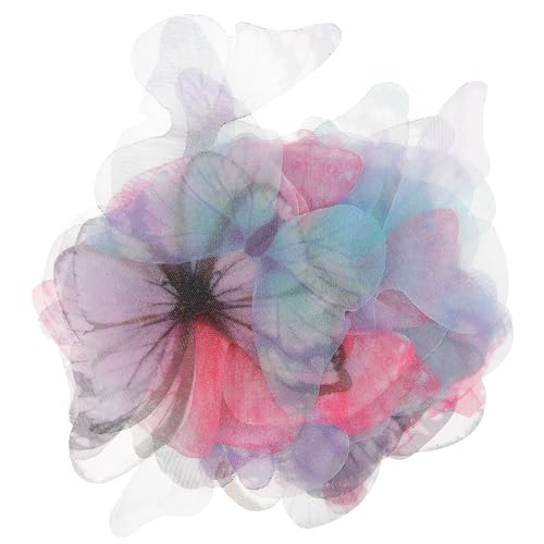 WEKAMOS 40 Stück Stoff Schmetterlinge Applikationen für DIY Basteln Kleidung Dekorationen Organza Schmetterlingsflügel für Haaraccessoires Wanddeko Taschen und Party Vielseitig und WEKAMOS 40 Stück Stoff Schmetterlinge Applikationen für DIY Basteln Kleidung Dekorationen Organza Schmetterlingsflügel für Haaraccessoires Wanddeko Taschen und Party Vielseitig und von WEKAMOS