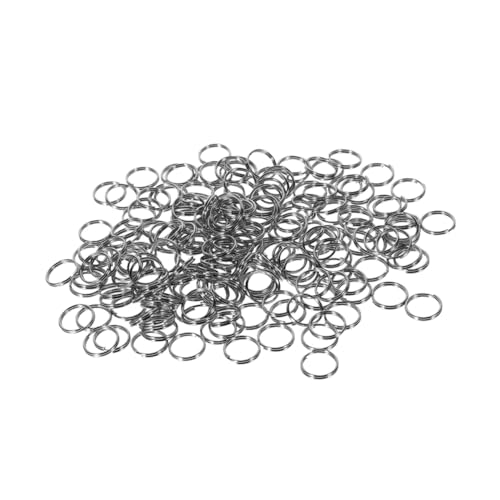 WEKAMOS 400 Stück Metall Schlüsselringe Schlüsselanhänger Ringe DIY Basteln Zubehör für Schlüssel Anhänger Schmuck Stabile und Flexible Öffnung Langlebig und Sicher Verschlossen WEKAMOS 400 Stück Metall Schlüsselringe Schlüsselanhänger Ringe DIY Basteln Zubehör für Schlüssel Anhänger Schmuck Stabile und Flexible Öffnung Langlebig und Sicher Verschlossen von WEKAMOS