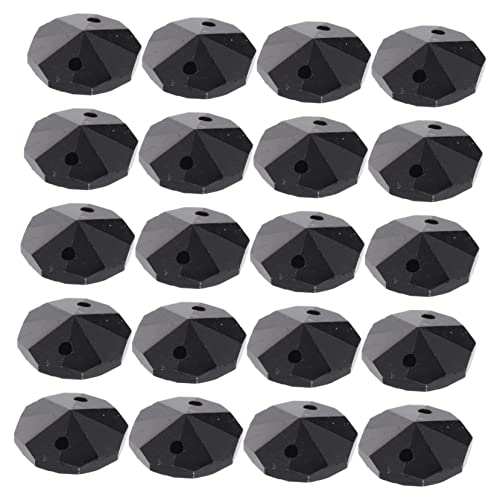 WEKAMOS 40Stücke Doppelloch Achteckige Glasperlen für DIY Schmuckherstellung Bunte Kristall Spacer Perlen für Armbänder und Dekorationen WEKAMOS 40Stücke Doppelloch Achteckige Glasperlen für DIY Schmuckherstellung Bunte Kristall Spacer Perlen für Armbänder und Dekorationen von WEKAMOS