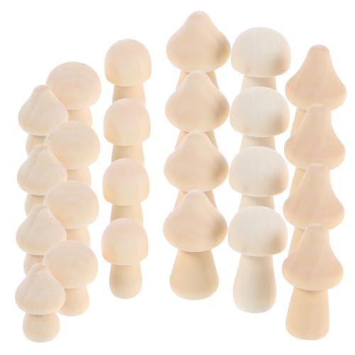WEKAMOS 42 Stück Teiliges Natürliche Unlackierte Holzpilzfiguren zum Bemalen Handliche Mini Dekorationen für Diy Kunstprojekte Schreibtisch und Bücherregal Accessoires Vielseitige WEKAMOS 42 Stück Teiliges Natürliche Unlackierte Holzpilzfiguren zum Bemalen Handliche Mini Dekorationen für Diy Kunstprojekte Schreibtisch und Bücherregal Accessoires Vielseitige von WEKAMOS