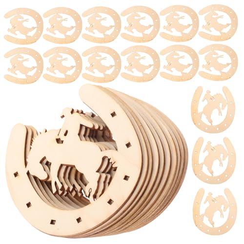 WEKAMOS 48 Stück Teiliges DIY Holzset mit Unbemalten Holzscheiben Beidseitig Bemalbar Handgemachte Bastelchips für Kindergarten dekoration und Kreative Holzdeko zum Aufhängen von WEKAMOS