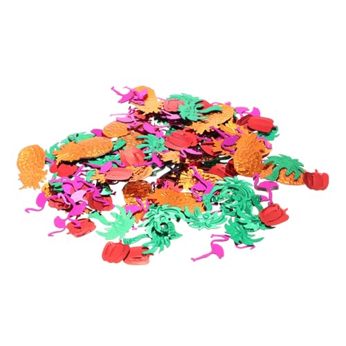 WEKAMOS 5 Packungen Hawaiian Party Papierkonfetti Gemischt mit Flamingo Ananas Chili Cactus Motiven Kunststoffstreudeko für Luau Party Tischdekoration WEKAMOS 5 Packungen Hawaiian Party Papierkonfetti Gemischt mit Flamingo Ananas Chili Cactus Motiven Kunststoffstreudeko für Luau Party Tischdekoration von WEKAMOS