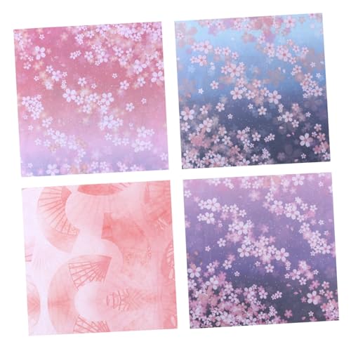 WEKAMOS 5 Sätze Origami Papier Quadratisch Doppelseitig Bedruckt Farbig Faltpapier für Basteln DIY Handwerk Dekoration WEKAMOS 5 Sätze Origami Papier Quadratisch Doppelseitig Bedruckt Farbig Faltpapier für Basteln DIY Handwerk Dekoration von WEKAMOS