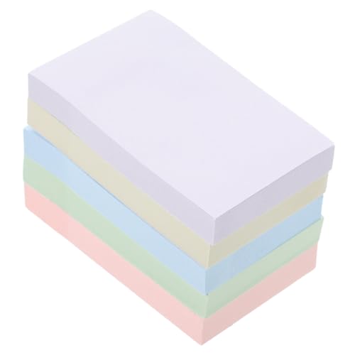 WEKAMOS 5 Sätze Selbstklebende Haftnotizen Farbige Memo Sticky Tabs Kleine Notizzettel für Schule Büro Zuhause Praktische Haftzettel Kompakte Schreibblöcke für Schnelle Notizen WEKAMOS 5 Sätze Selbstklebende Haftnotizen Farbige Memo Sticky Tabs Kleine Notizzettel für Schule Büro Zuhause Praktische Haftzettel Kompakte Schreibblöcke für Schnelle Notizen von WEKAMOS
