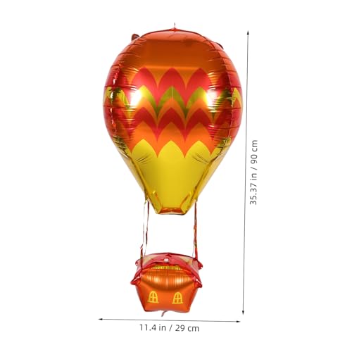WEKAMOS 5 Stück Aluminiumfolie Heißluftballon Luftballons Kreative Geburtstagsdeko Schnell Aufzublasen Vielseitig für Innen und Außenbereiche Auffällige Partyornamente WEKAMOS 5 Stück Aluminiumfolie Heißluftballon Luftballons Kreative Geburtstagsdeko Schnell Aufzublasen Vielseitig für Innen und Außenbereiche Auffällige Partyornamente von WEKAMOS