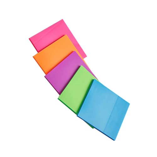 WEKAMOS 5 Stück Bunte Haftnotizen Transparente Pet Klebezettel Leichte Tragbare Notizblöcke für Büro und Zuhause Glattes und Platzsparend Vielseitig Einsetzbar WEKAMOS 5 Stück Bunte Haftnotizen Transparente Pet Klebezettel Leichte Tragbare Notizblöcke für Büro und Zuhause Glattes und Platzsparend Vielseitig Einsetzbar von WEKAMOS