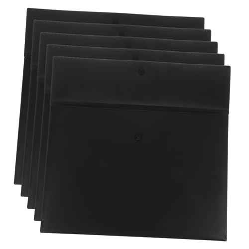 WEKAMOS 5 Stück Dokumententaschen Teilig Transparent Kunststoff Dokumentenaufbewahrung mit Druckknopf Leicht und Robust für Büro Schule Portable Dokumentenhalter und Schreibwaren WEKAMOS 5 Stück Dokumententaschen Teilig Transparent Kunststoff Dokumentenaufbewahrung mit Druckknopf Leicht und Robust für Büro Schule Portable Dokumentenhalter und Schreibwaren von WEKAMOS