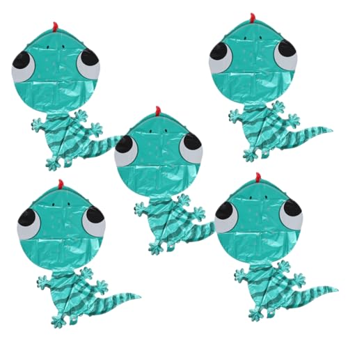 WEKAMOS 5 Stück Gecko Förmige Folienballons Tierballons für Geburtstagsfeiern Aluminiumfolie Niedliche Tierdeko Langlebig und Auffällig für Kinderpartys und Fotoshootings WEKAMOS 5 Stück Gecko Förmige Folienballons Tierballons für Geburtstagsfeiern Aluminiumfolie Niedliche Tierdeko Langlebig und Auffällig für Kinderpartys und Fotoshootings von WEKAMOS
