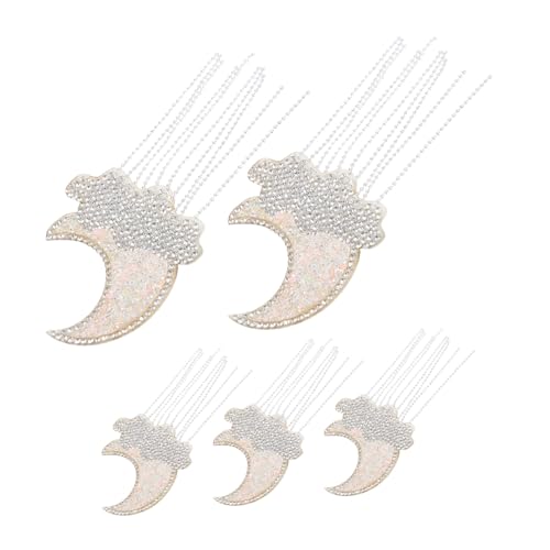 WEKAMOS 5 Stück Selbstklebende Mond Wolken-patches mit Glitzerrhinestones und Quasten Hitzebeständige Applikationen für Jeans Taschen Kleidung Schuhe und Diy-verzierung WEKAMOS 5 Stück Selbstklebende Mond Wolken-patches mit Glitzerrhinestones und Quasten Hitzebeständige Applikationen für Jeans Taschen Kleidung Schuhe und Diy-verzierung von WEKAMOS