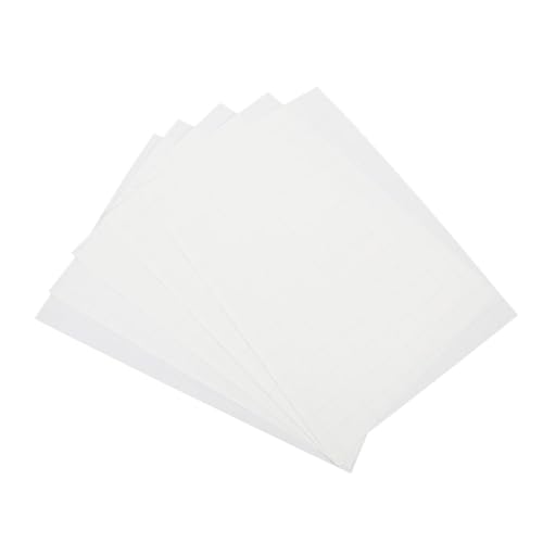 WEKAMOS 5 Stück Teiliges Bügelbilder für Kleidung Bedruckbare Heat Transfer Vinyl Aufkleber Bunte Textilflicken zum Aufbügeln Geeignet für Shirts Jeans Taschen und DIY Kreativgestaltung von WEKAMOS