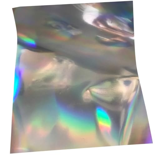 WEKAMOS 5 Stück Teiliges DIY Heat Transfer Vinyl Flexible Haftstarke Bügelfolie für Textilien zum Aufbügeln von T Shirts Sportkleidung Taschen und Anderen Stoffen Farbenfrohe von WEKAMOS