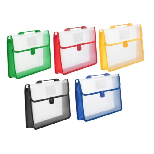 WEKAMOS 5 Stück Teiliges Dokumentenmappe mit Hoher Kapazität Leichter und Tragbarer Organizer für Akten Belege und Papiere Geeignet für Büro Schule und Beruf WEKAMOS 5 Stück Teiliges Dokumentenmappe mit Hoher Kapazität Leichter und Tragbarer Organizer für Akten Belege und Papiere Geeignet für Büro Schule und Beruf von WEKAMOS