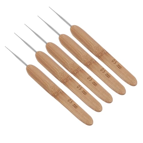 WEKAMOS 5 Stück Teiliges Dreadlocks Häkelnadel mit Ergonomischem Griff Dreadlock Nadeln zum Stricken und von Haaren für Zöpfe und Haarverlängerungen Langlebig und Komfortabel der WEKAMOS 5 Stück Teiliges Dreadlocks Häkelnadel mit Ergonomischem Griff Dreadlock Nadeln zum Stricken und von Haaren für Zöpfe und Haarverlängerungen Langlebig und Komfortabel der von WEKAMOS